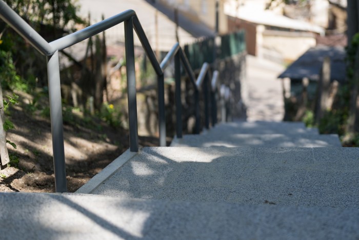 tündérpart utcai lépcsősor felújítása