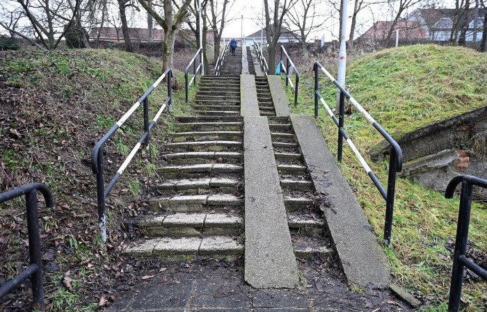 lépcső eger koszúr és tátra utca között régen