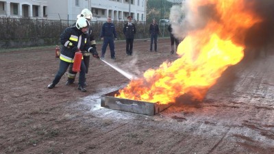 Tűzoltóság: szakmai nap norvég résztvevőkkel