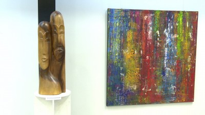 Két művész alkotásaiból nyílt kiállítás