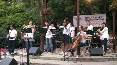 Fugato Orchestra - Szimfonikus rock szólt a zenepavilonban