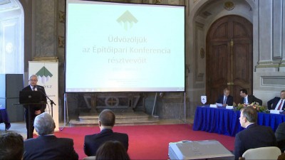 Konferencia az építőipar helyzetéről