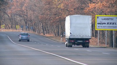 Balesetmegelőző beruházás a 25-ösön