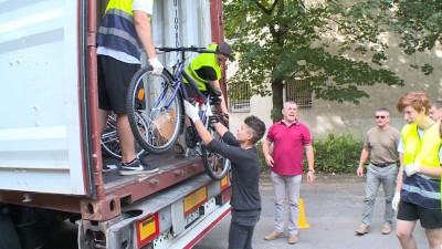 Ismét adományok érkeztek a német tartalékosoktól