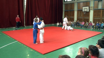Mini judo bemutató