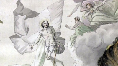 Előkerült magán kápolnájának freskója