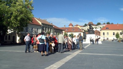 Egy időutazásra várták a városnézőket