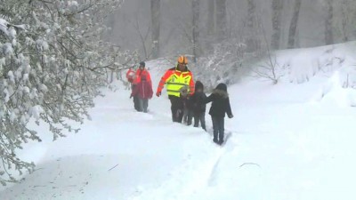 Közel félméteres hó a Mátrában