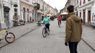 Haladó kerékpárosbarát település lett Eger